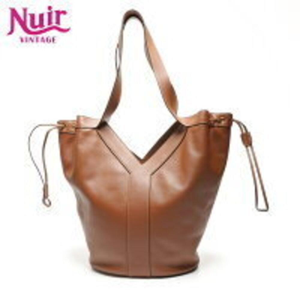 Yves Saint Laurent YSL Hobo Tote Bag Brown